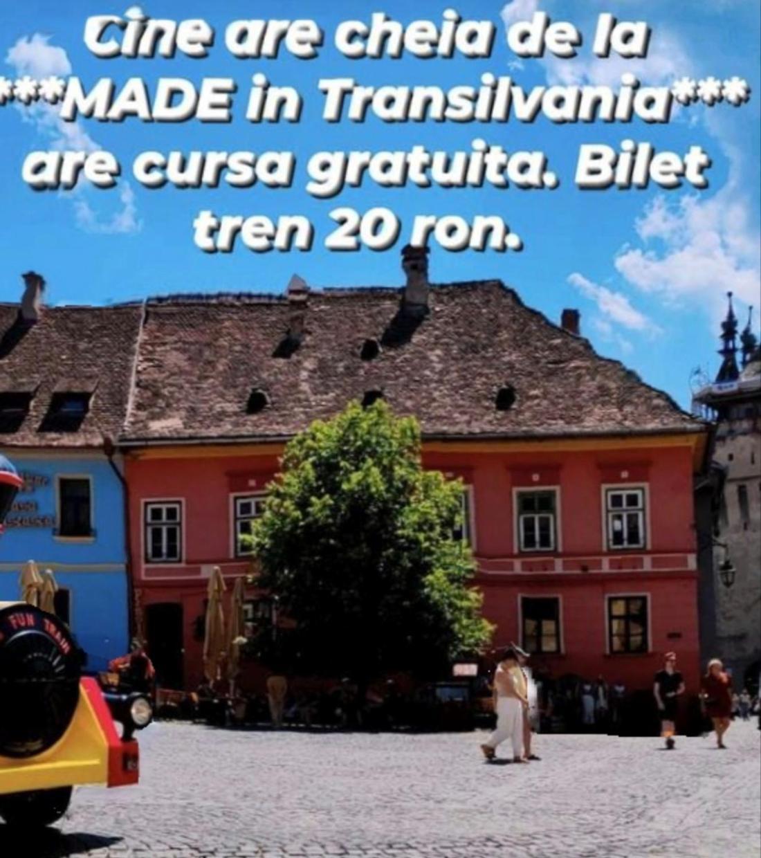 سيفِسوارا Made In Transilvania المظهر الخارجي الصورة